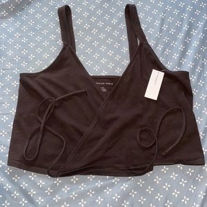 NWT American Eagle Wrap Top